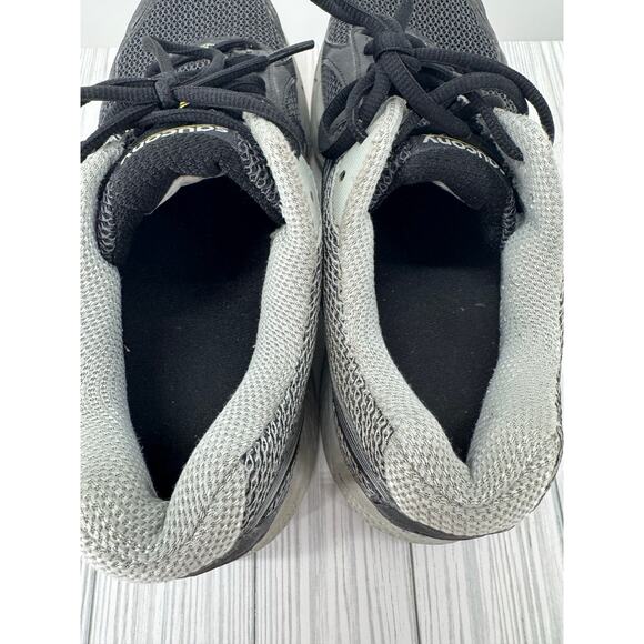 Saucony Cohesion Men's Sz 10 Running Shoes Black S25339-1 Mesh Lace-Up Sneakers - Picture 4 of 10